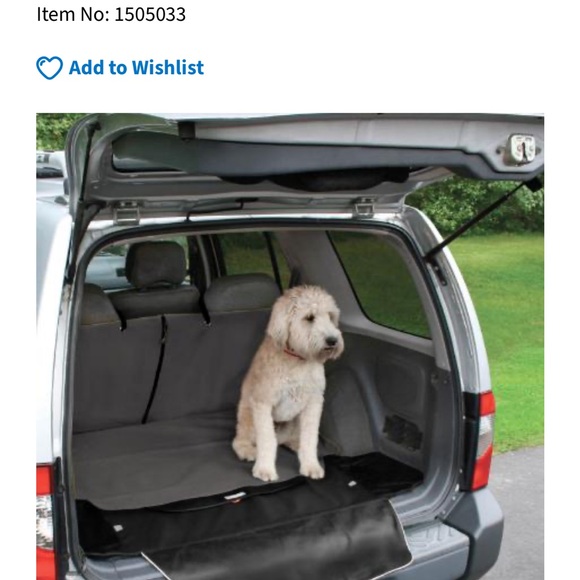 Other - Kurgo Charcoal Cargo Cape